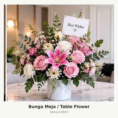 Bunga Meja Emerald Bintaro